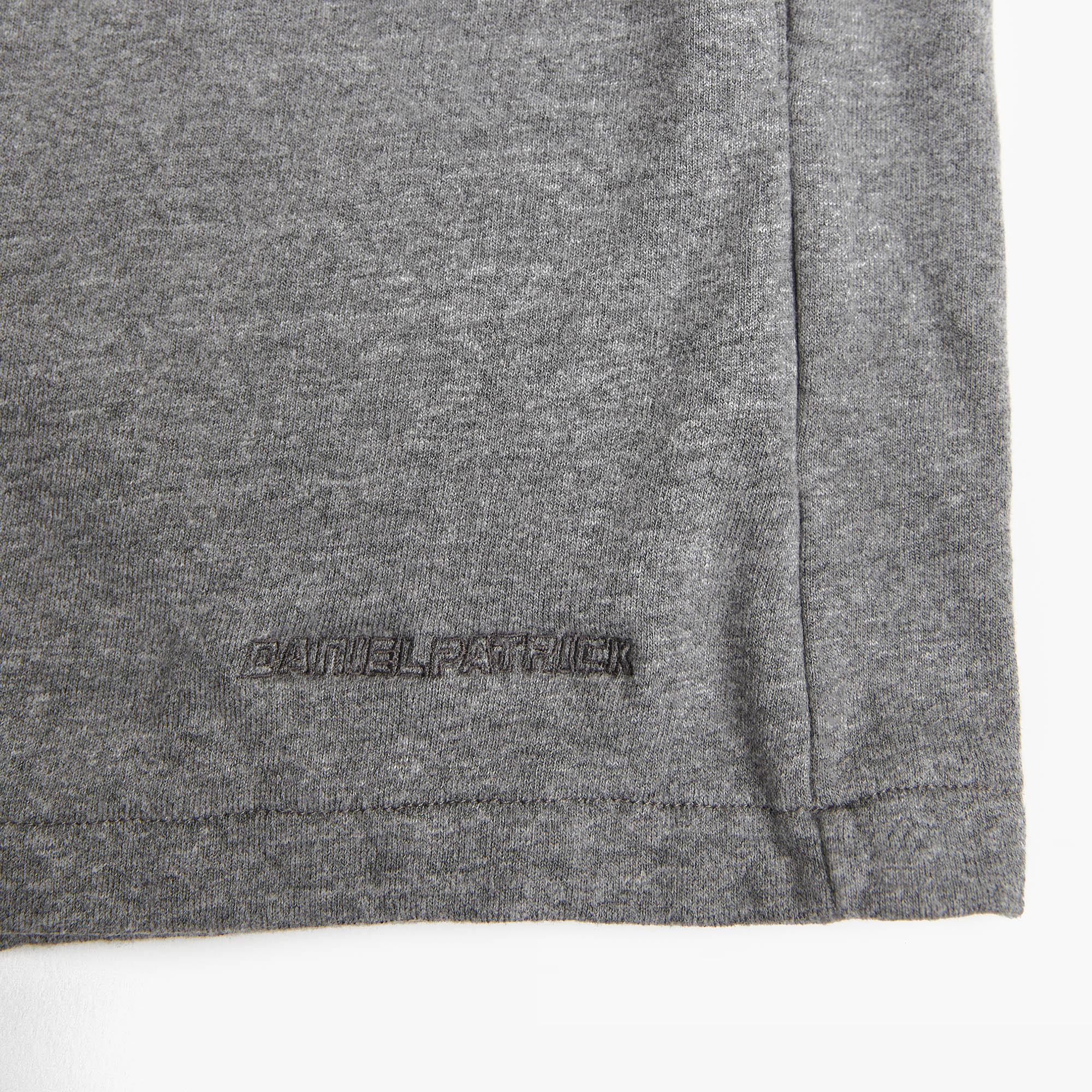loop terry standard sweatshort / heather grey