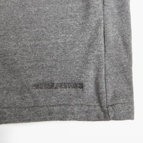 loop terry standard sweatshort / heather grey