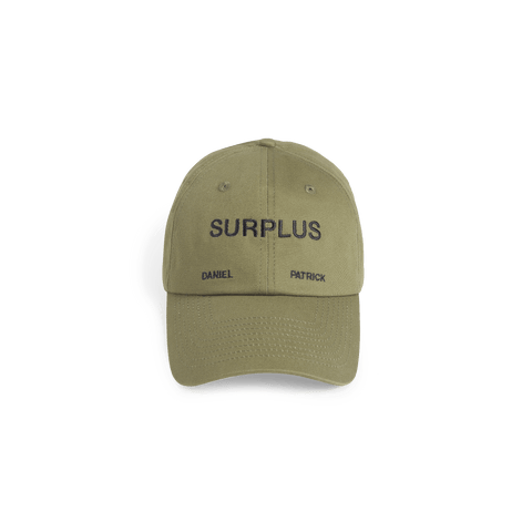 Surplus Ball Cap in Olive + Black