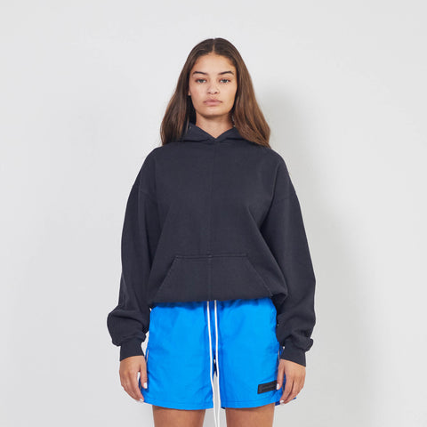 Surplus Hoodie in Washed Black