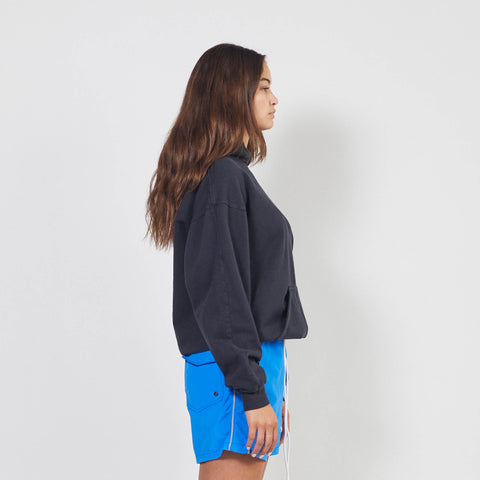 Surplus Hoodie in Washed Black
