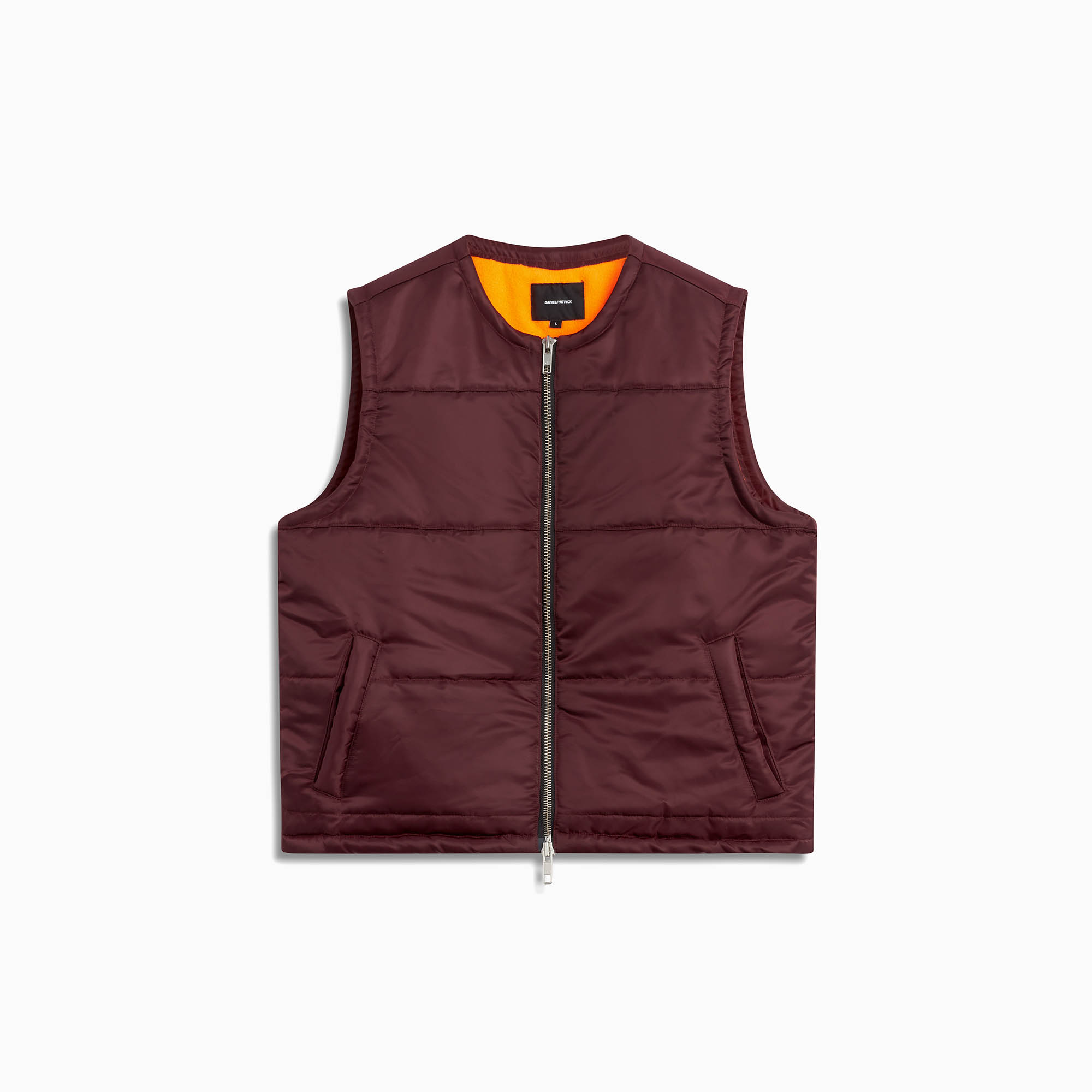 Maroon hot sale quilted vest