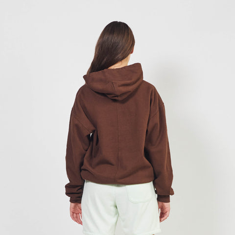 surplus hoodie / brown