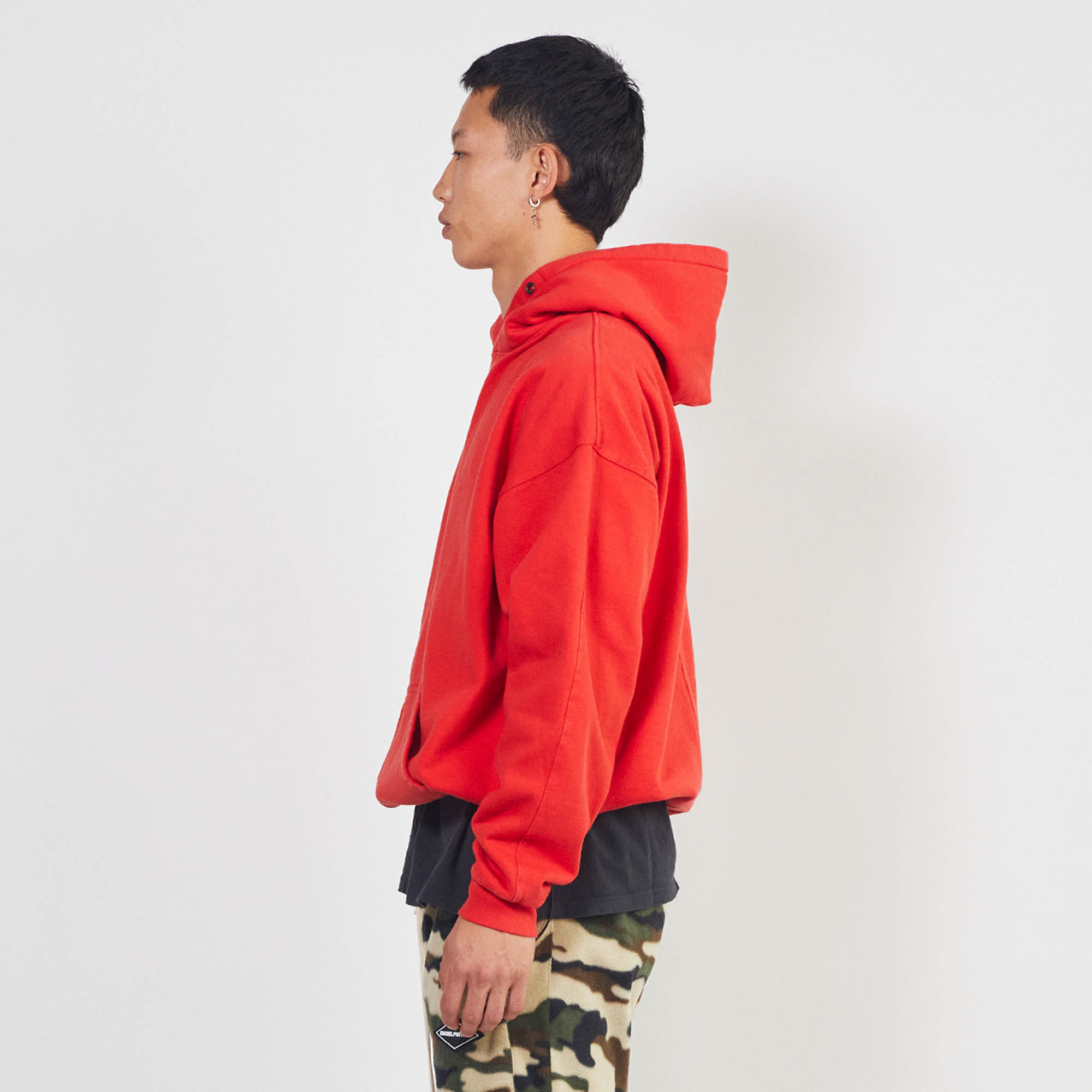 surplus hoodie / red