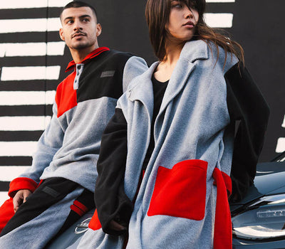 Models in Nissan NISMO x Daniel Patrick collection
