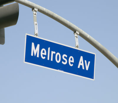 What Is Melrose Avenue Known for?