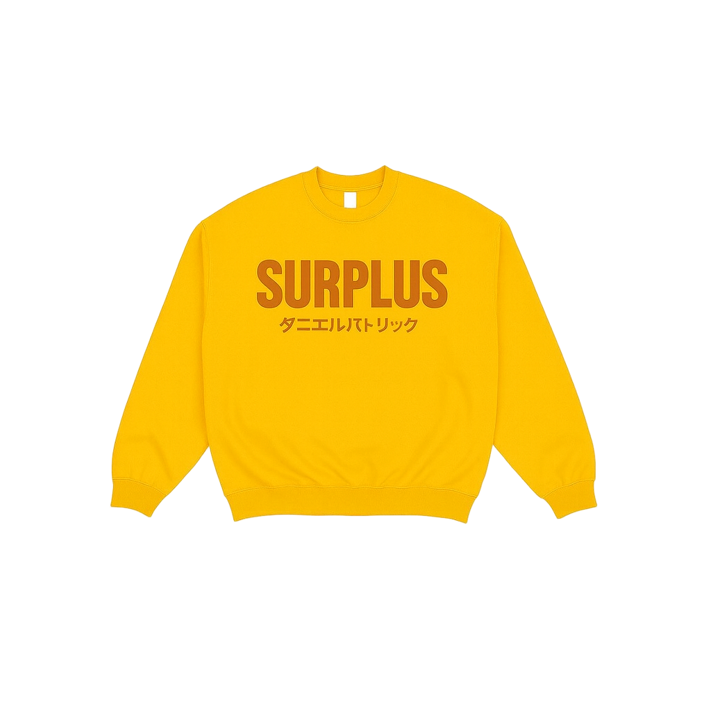 Surplus Japan Crewneck / Gold/Rust