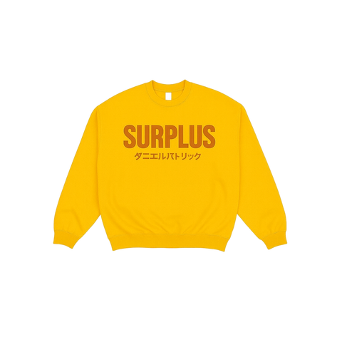 Surplus Japan Crewneck / Gold/Rust