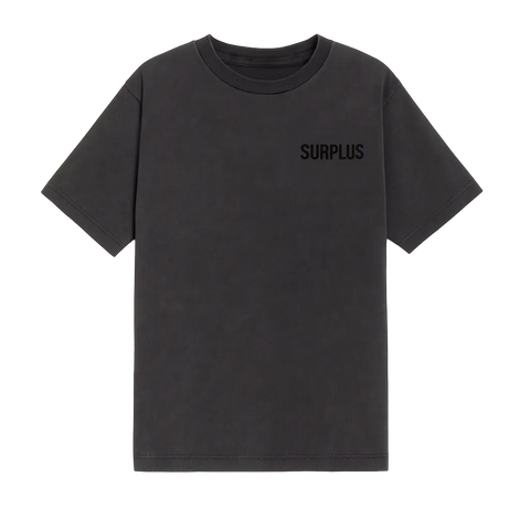 Surplus Military Logo Tee / Vintage Black/Black