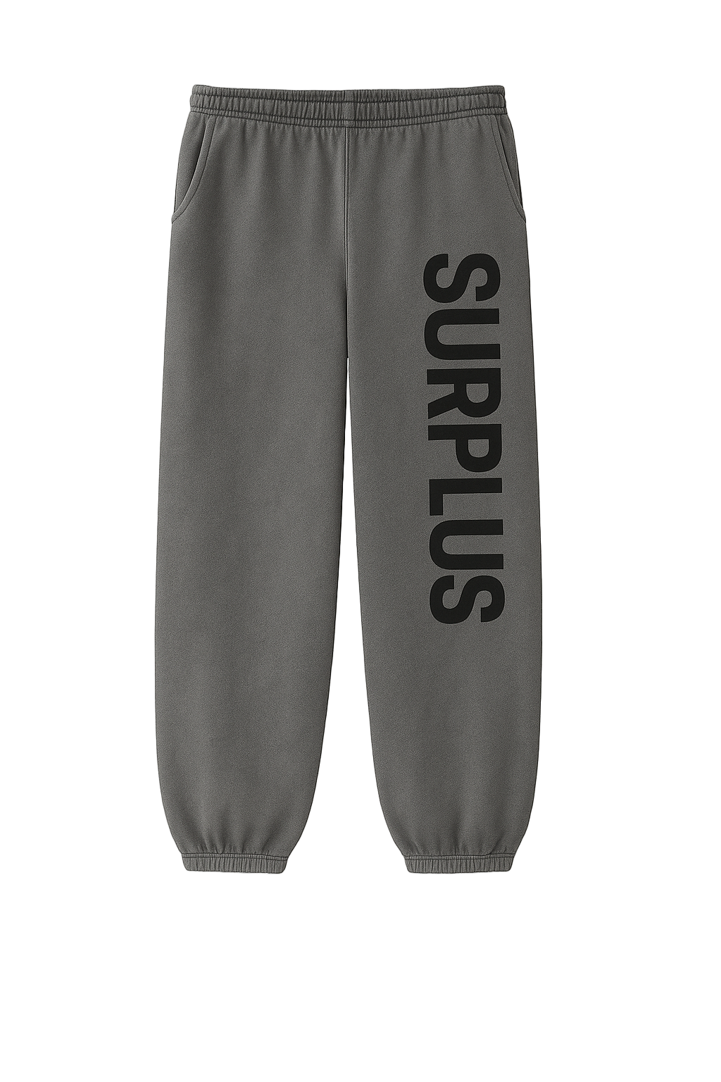 surplus logo sweatpant / grey/black