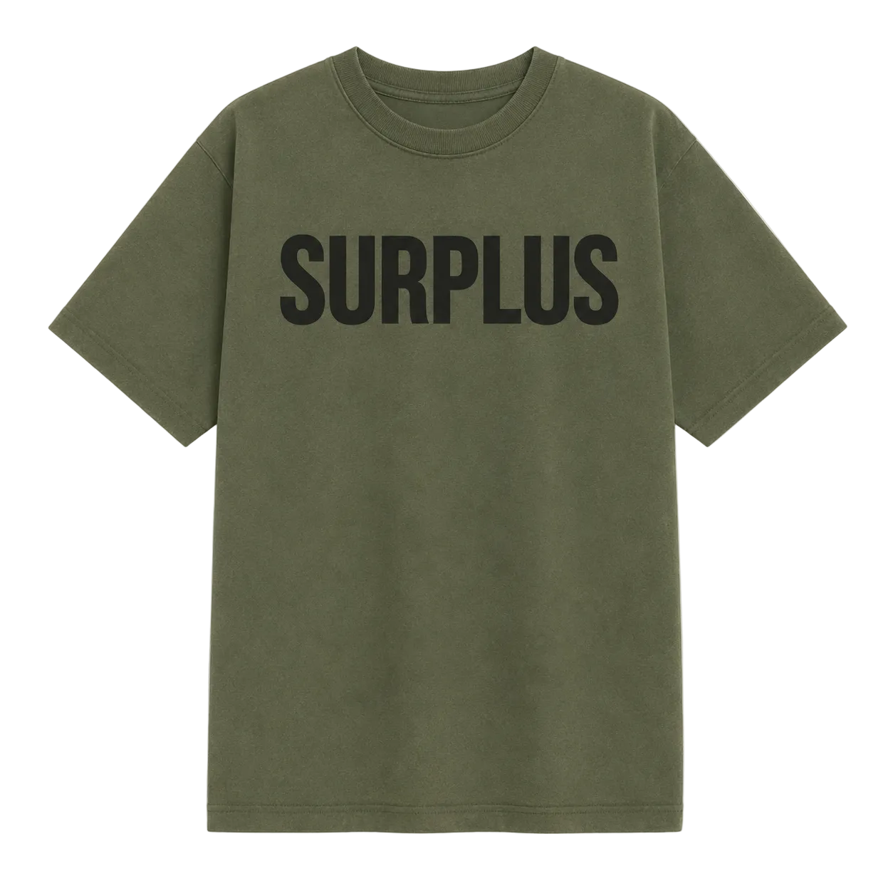 Surplus Logo Tee / Army/Black