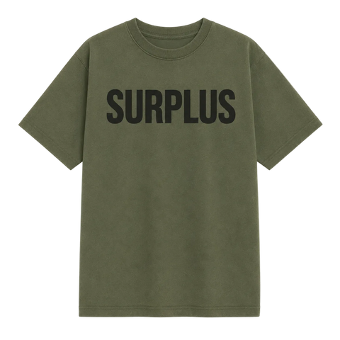 Surplus Logo Tee / Army/Black