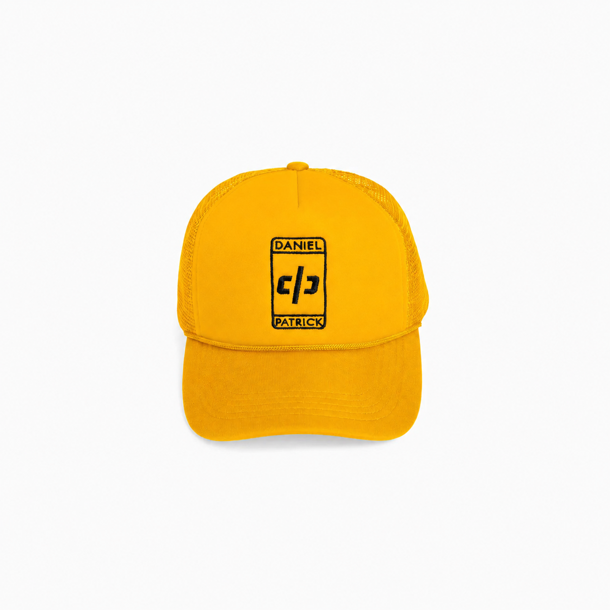 beverly hills trucker cap / yellow/black