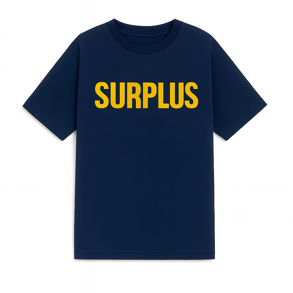 Surplus Logo Tee 2.0 / Navy/Gold