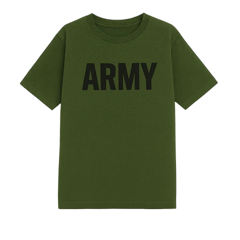 Army Surplus Tee / Army/Black