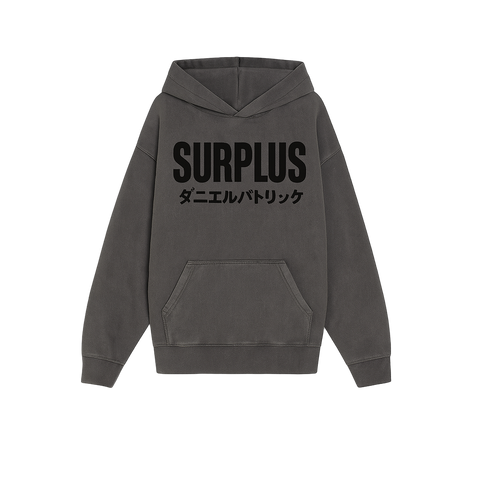 Surplus Japan Hoodie / Vintage Black/Black