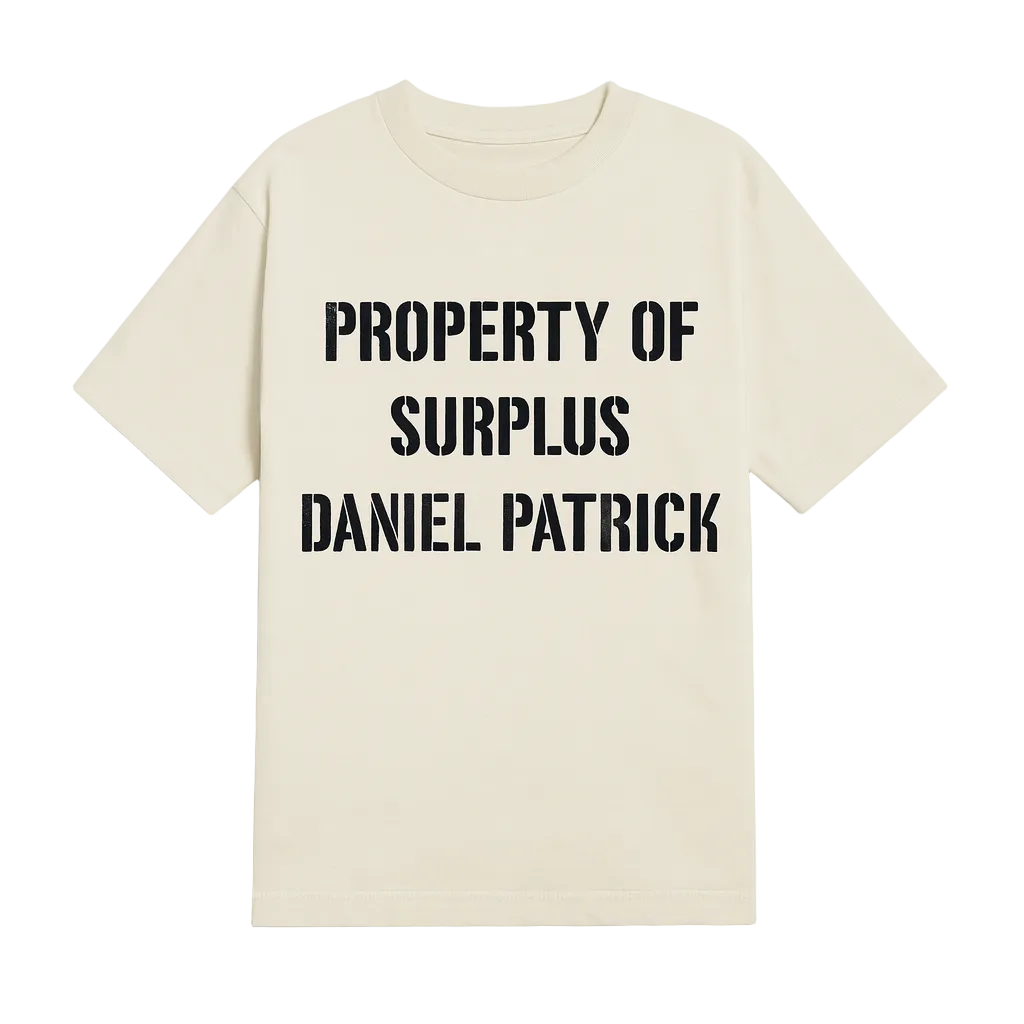 Property of Surplus / Cream/Black