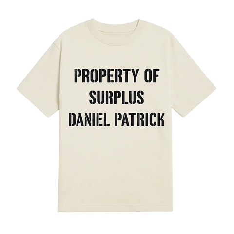Property of Surplus / Cream/Black