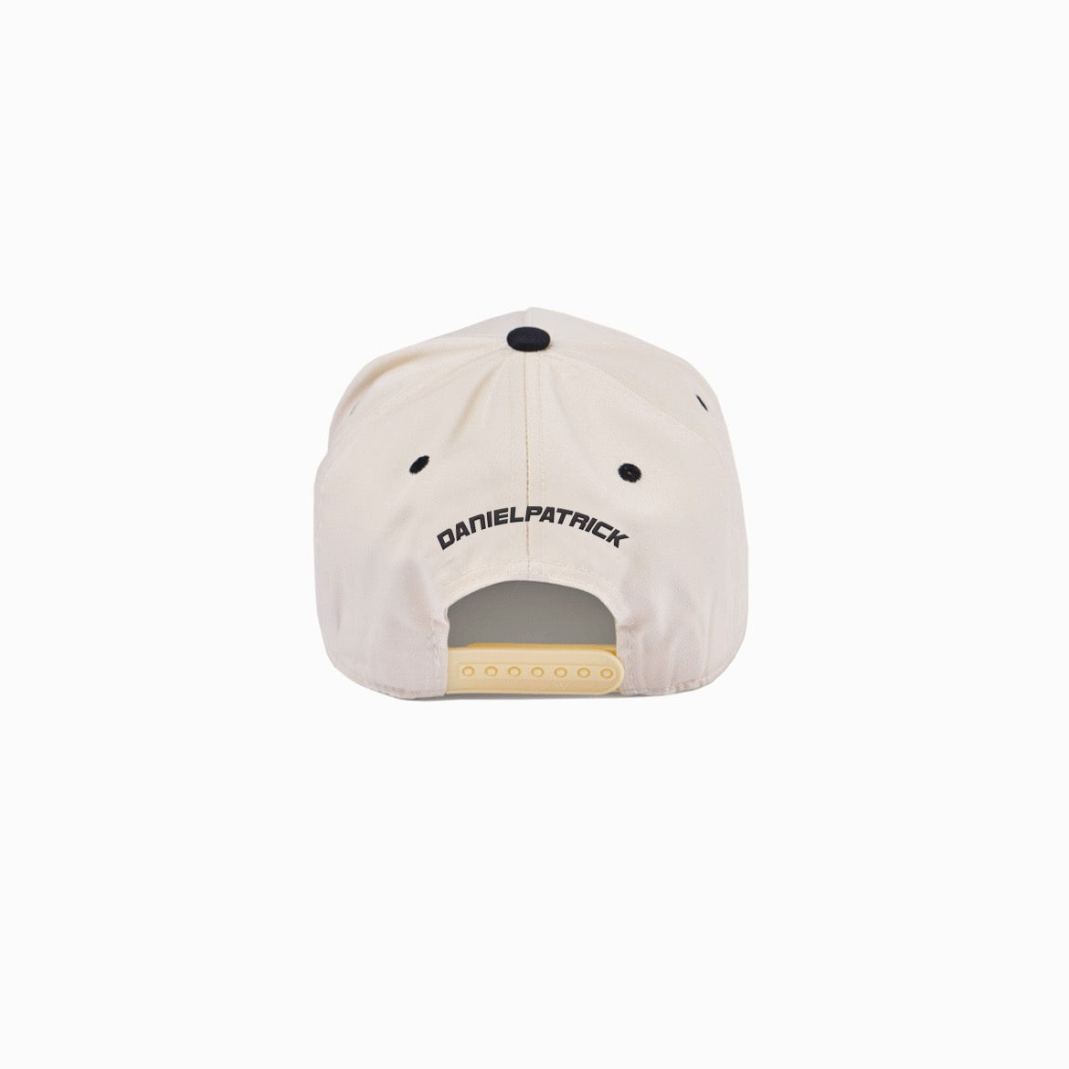 DP icon 5 panel cap / cream/brown