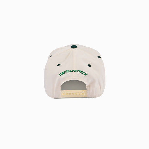 DP icon 5 panel cap / cream/ivy green