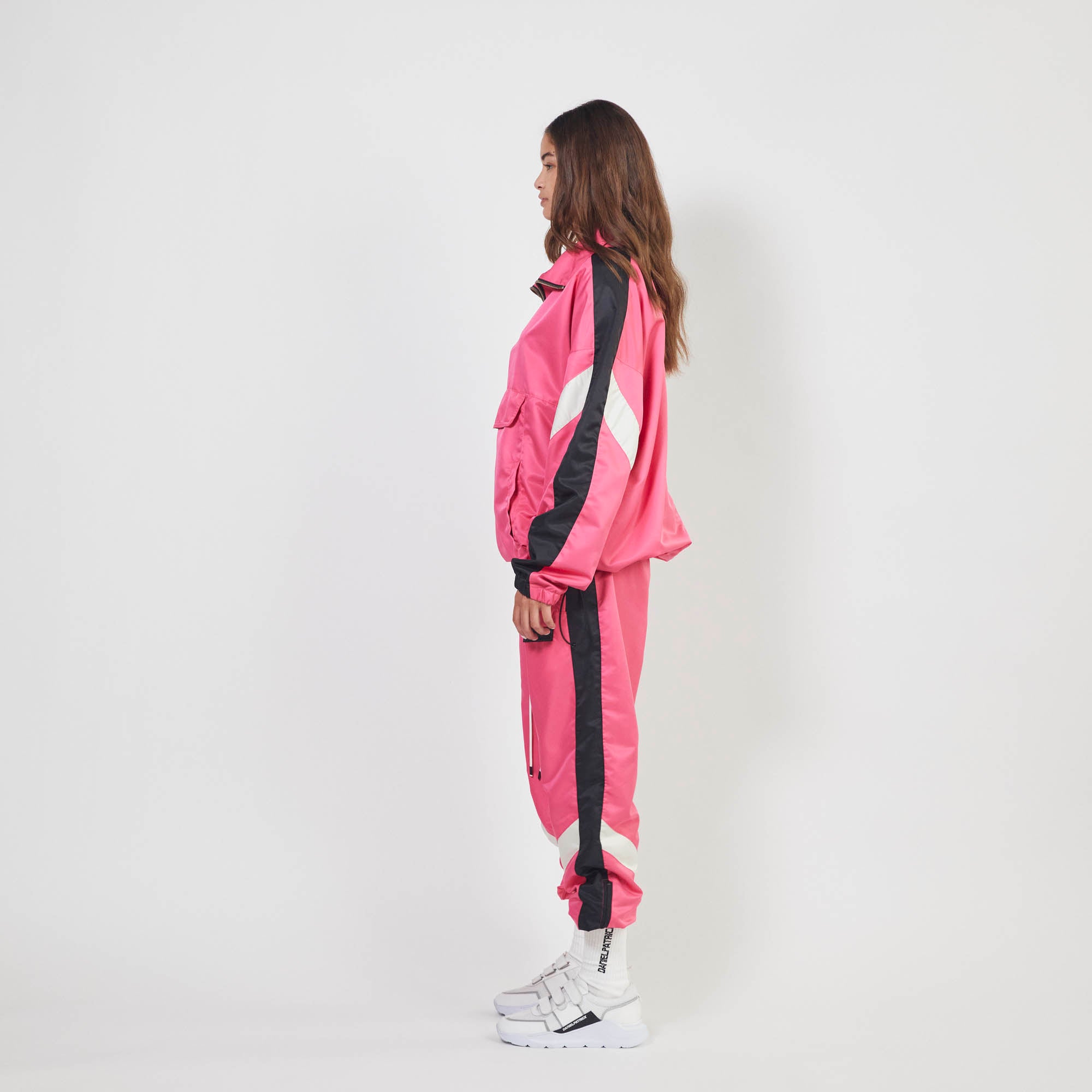 Anorak 2.5 in Wildflower Pink/Black/Ivory