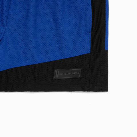 Icon Mesh Gym Short in Royal Blue/Black