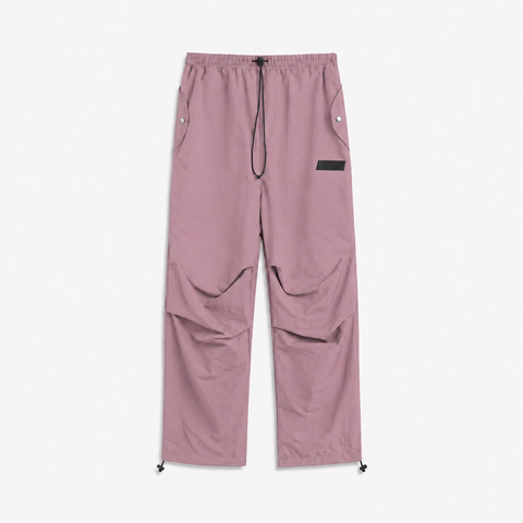 parachute military bungee pant / mauve rose