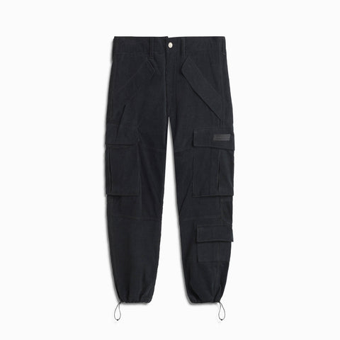 bootcut sweatpants / grey polar