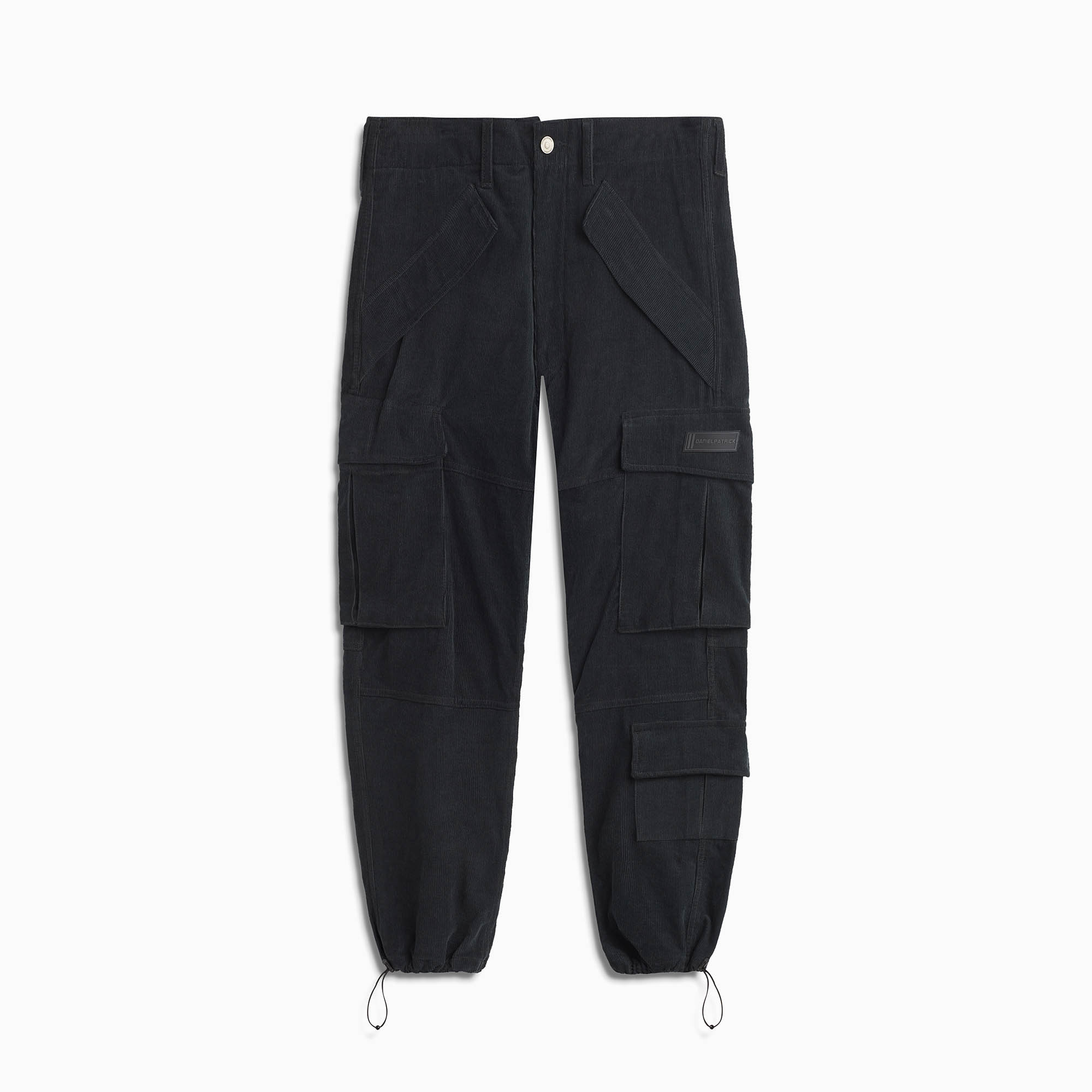 7 Pocket Cargo in Black Cord