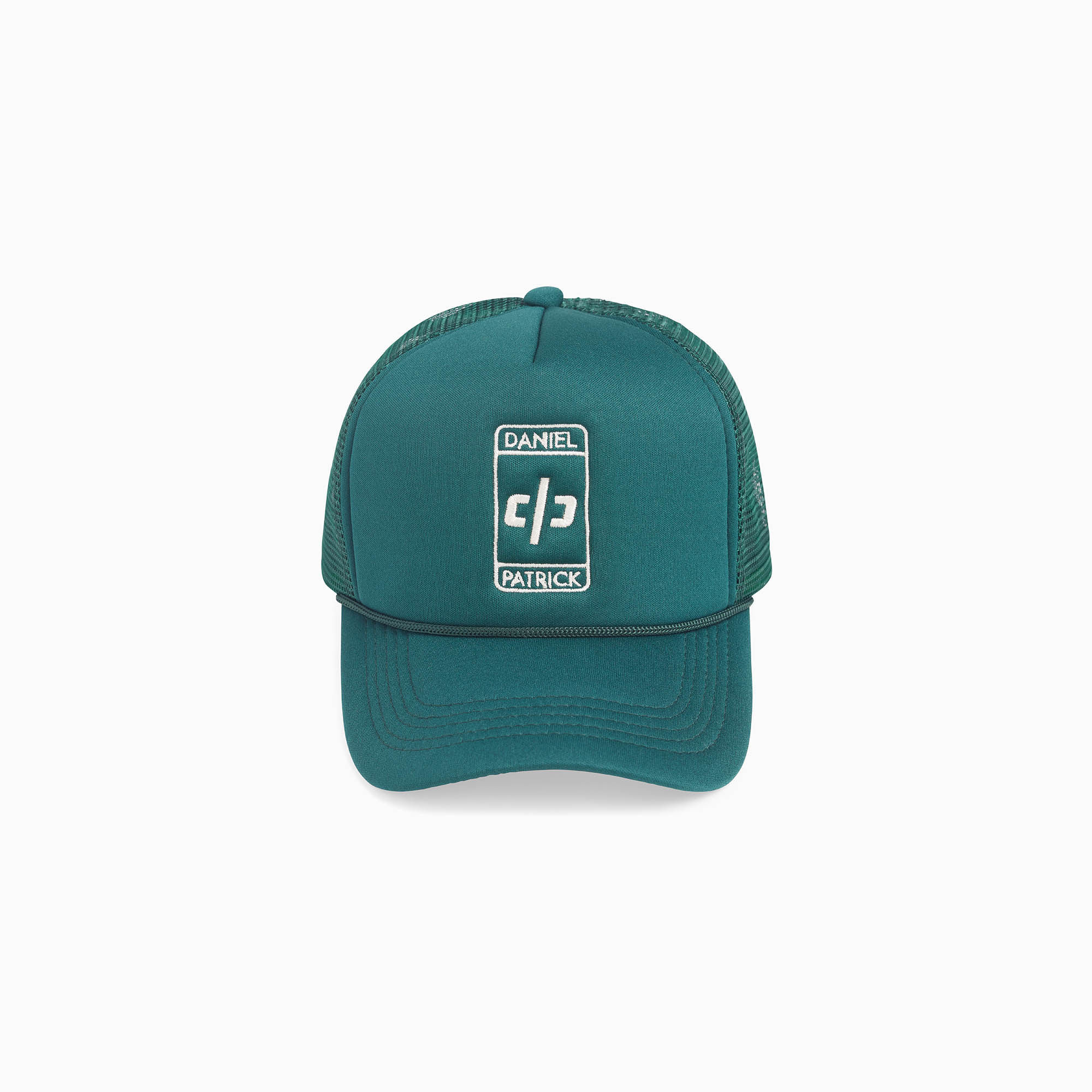 beverly hills trucker cap / hunter green