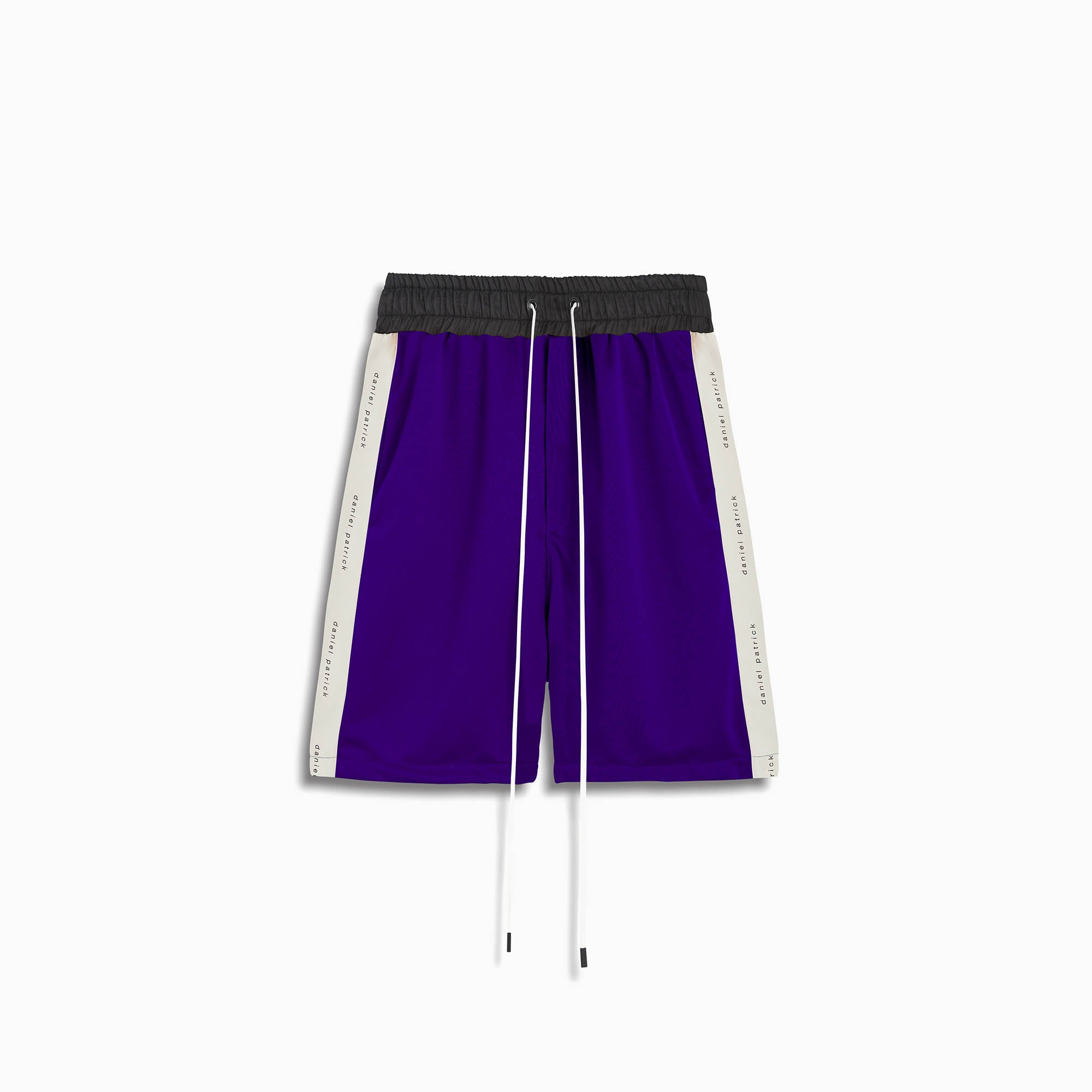 Classic Gym Short in Ultra Violet/Ivory