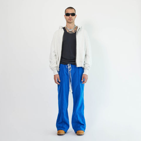Bootcut Sweatpants in Royal Blue Polar