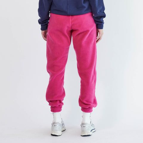 Polar Fleece Roaming Sweatpants in Wildflower Pink