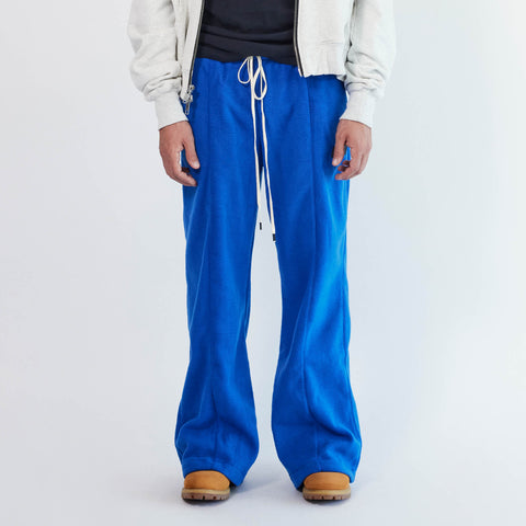 Bootcut Sweatpants in Royal Blue Polar