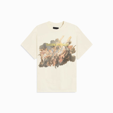 Good vs Evil Tee in Natural