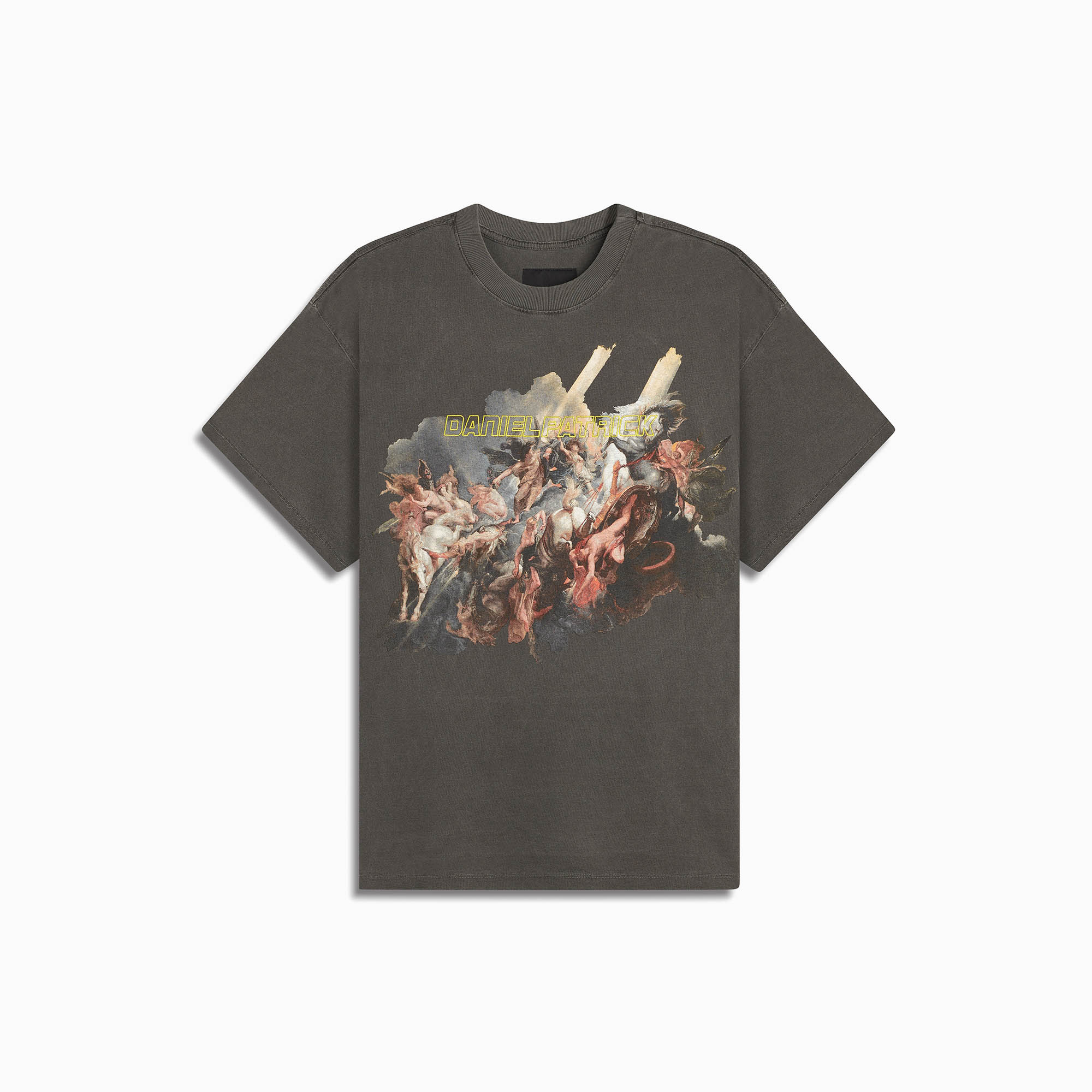 Good vs Evil Tee in Vintage Black