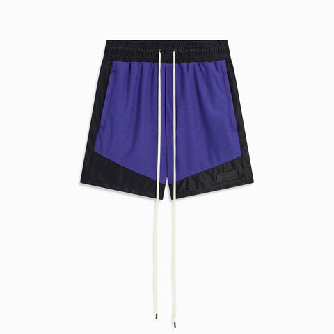 Icon Mesh Gym Short in Ultra Violet/Black