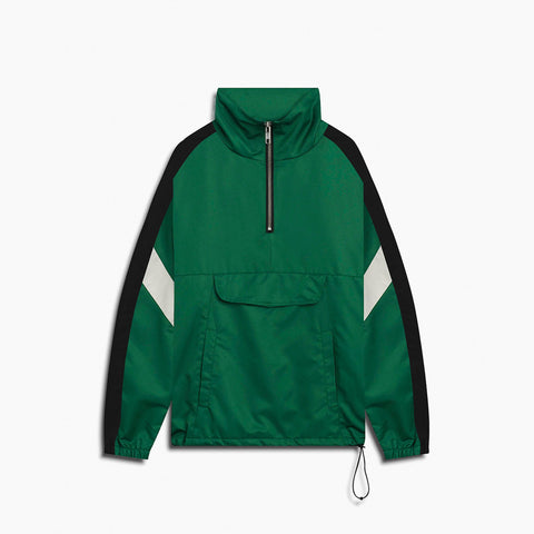anorak 2.5 / hunter green + black + ivory
