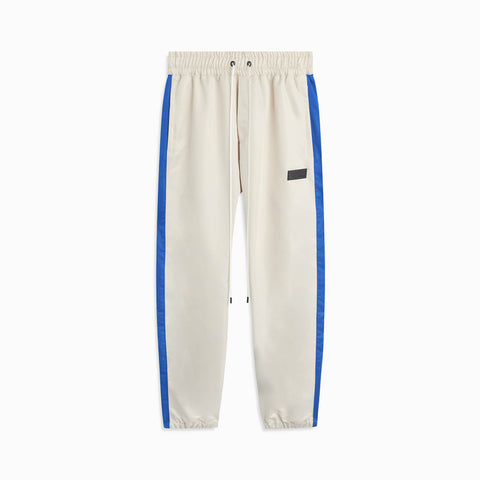 Parachute Track Pant 1.5 in Ivory/Cobalt