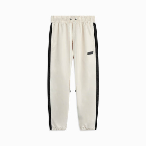 Parachute Track Pant 1.5 in Ivory/Black