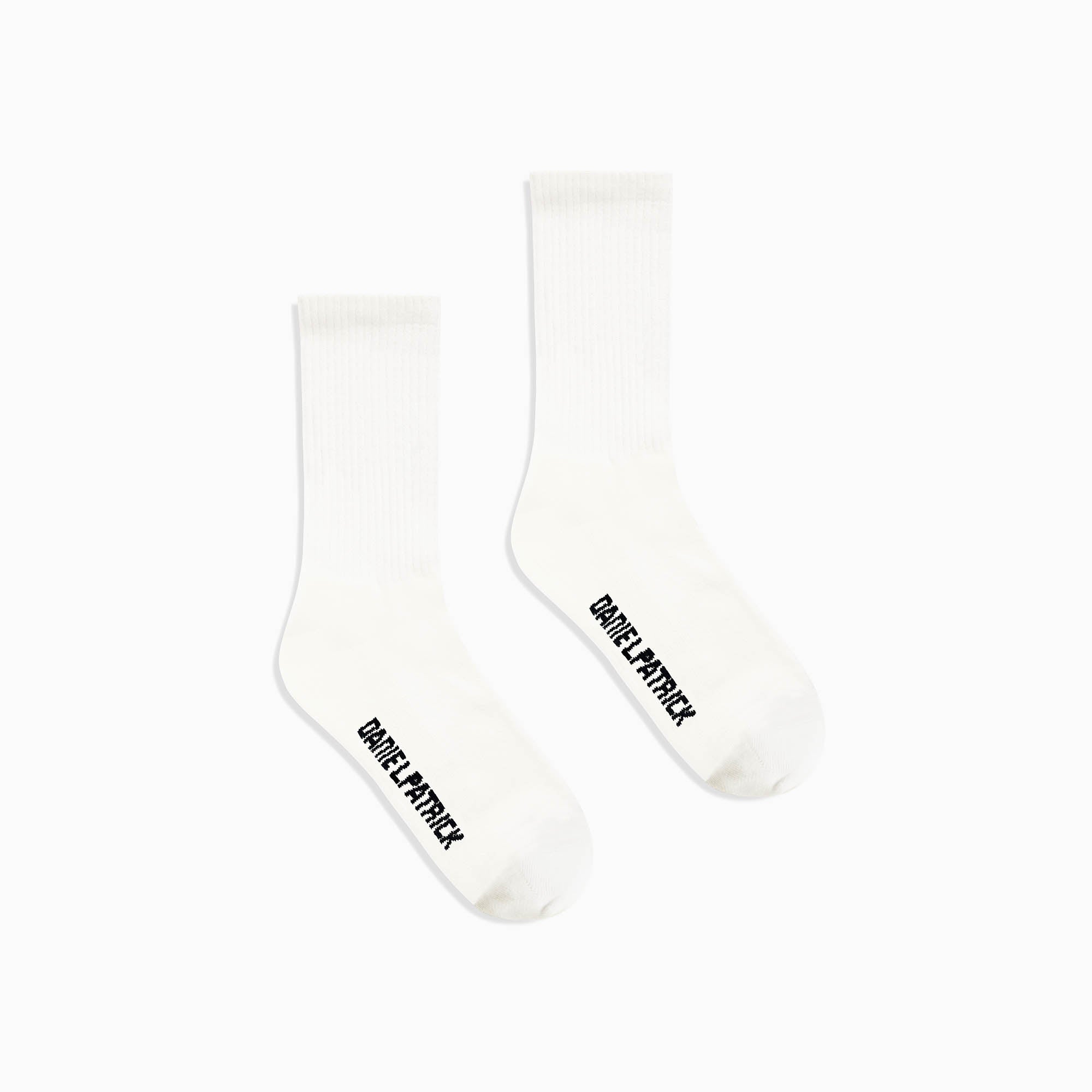 Standard Sock in Cream/Black