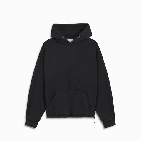 Surplus Hoodie in Washed Black