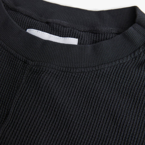 thermal standard tee / washed black