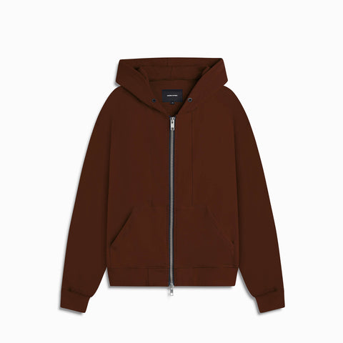 Surplus Zip Hoodie in Brown