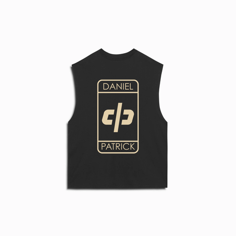 beverly hills tank / black/natural