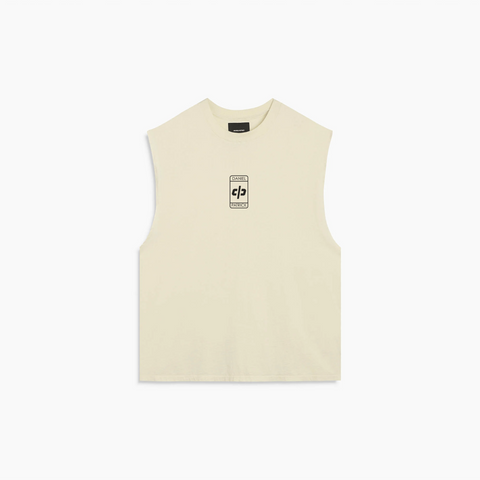 beverly hills tank / natural/black