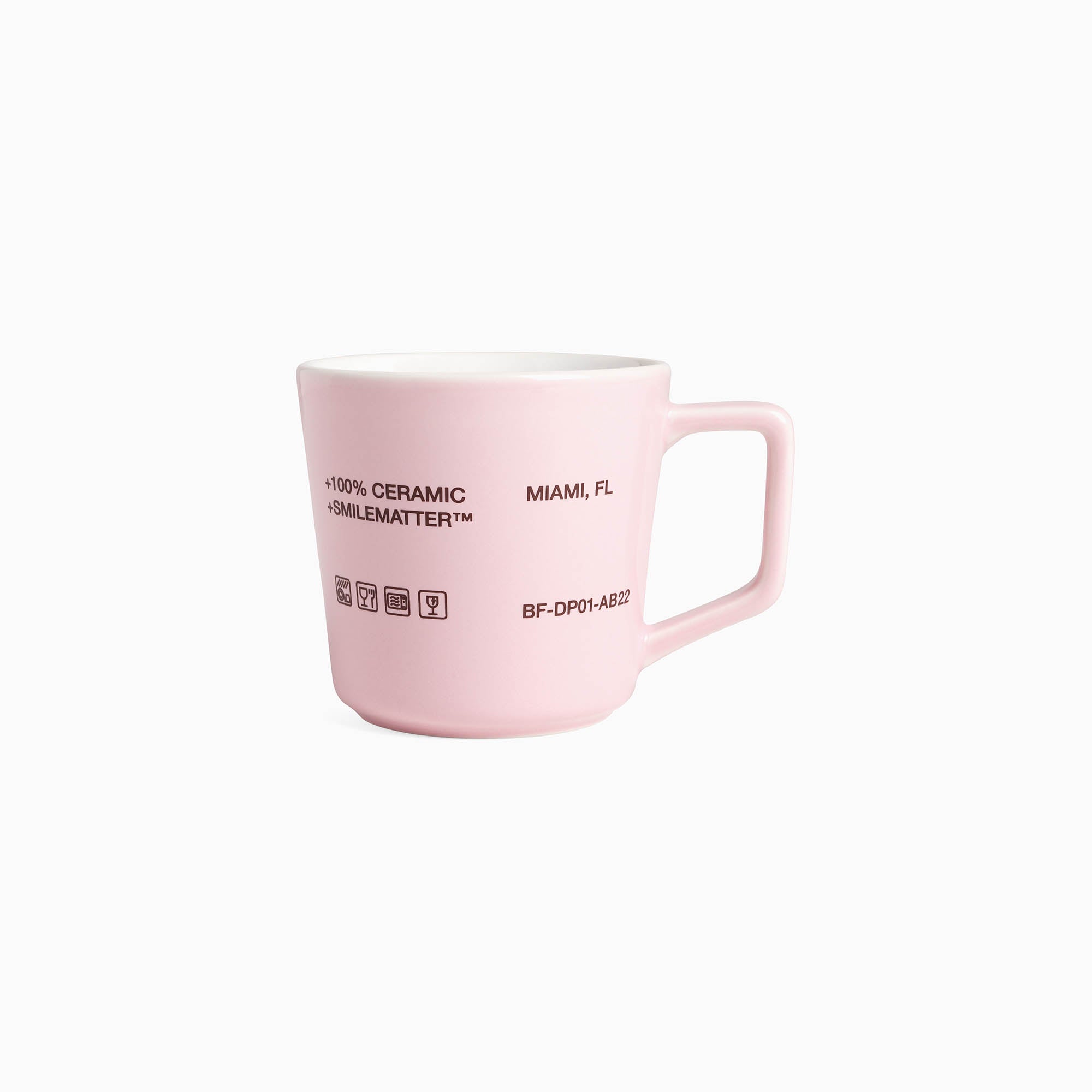 DP x BigFace Miami mug / pink