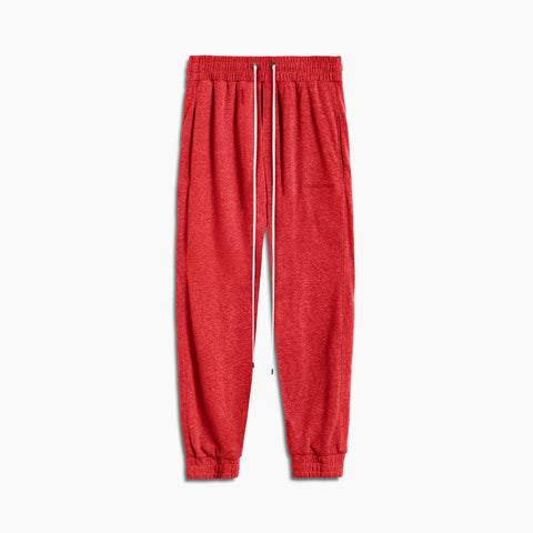 loop terry roaming sweatpants / red heather