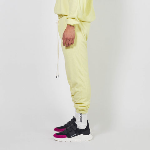 loop terry roaming sweatpants / canary yellow