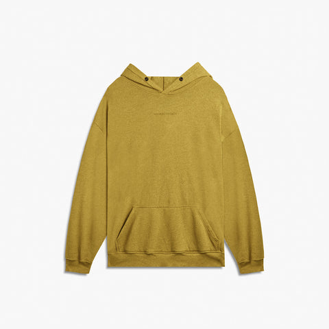 loop terry standard hoodie / mustard yellow